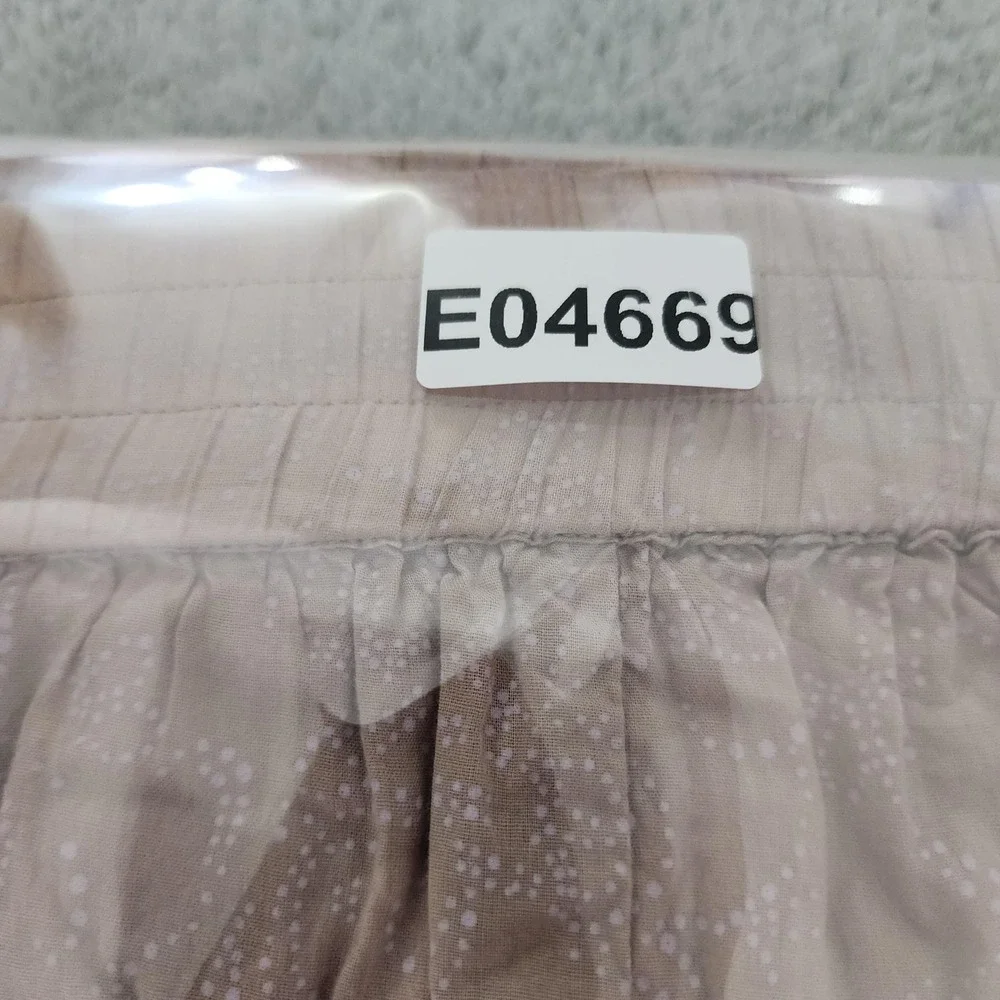 Vintage Nine West Skirt Womens L Pink Paisley Peasant Tiered Lace Boho Cotton - Picture 10 of 10